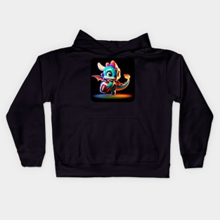 Rufie the Dragon - NFL Football #15 Kids Hoodie